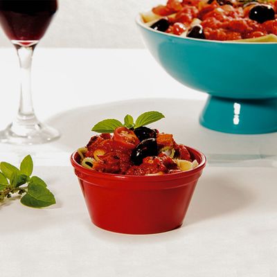 Ramequim Cheff 90ml Vermelho em Polipropileno
