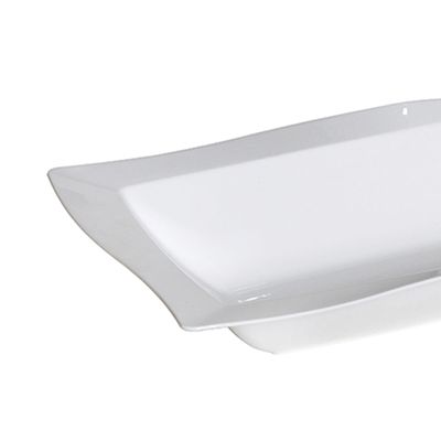 Saladeira Moove Retangular 5L Branca em Polipropileno