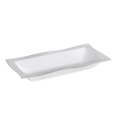 Saladeira Moove Retangular 5L Branca em Polipropileno