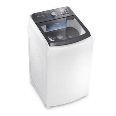 Máquina de Lavar Electrolux 14,5kg Branca Efficient Cesto inox e Jet&Clean (LEE15) 220V