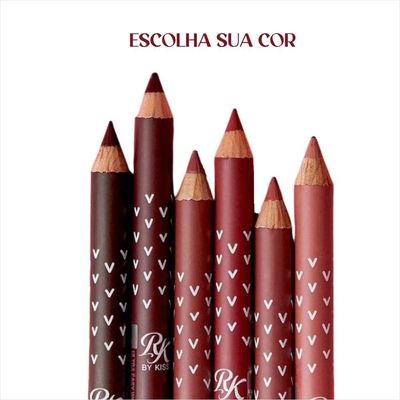 Ruby Kisses Lápis De Boca Lip Liner Marsala