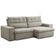 Sofá Retrátil Reclinável 3 Lugares Sala de Estar 220cm Neruda F04 Linho Bege Escuro - Lyam Decor