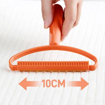 Removedor De Pelos Escova Portatil Fiapos Pequenas Sujeiras 2 Em 1 Rosa
