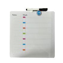 Lousa Planejamento Semanal Quadro Magnetico Planner Multiuso Tarefas Recados Anotacoes Aviso