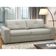Sofá 3 Lugares Para Sala de Estar Living 205cm Vienne L06 Couro Cinza Claro - Lyam Decor