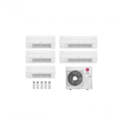 Ar Condicionado Multi Split Inverter 5 Ambientes (1via 3x 9.000btus, 1x 12.000btus, 1x 24.000btus) Quente/Frio Wifi Integrado 220V