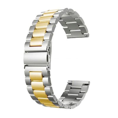Pulseira Smartwatch Smartband Aço Inox 3 Elos Band