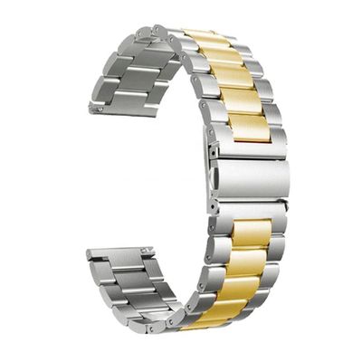 Pulseira Smartwatch Smartband Aço Inox 3 Elos Band