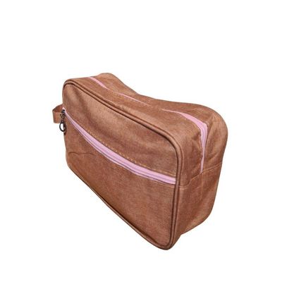 Necessaire Bolsa Para Maquiagem E Cosméticos Multifuncional Portátil Impermeável Rosa