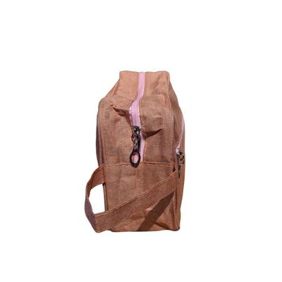Necessaire Bolsa Para Maquiagem E Cosméticos Multifuncional Portátil Impermeável Rosa