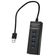 HUB USB 3.0 com 4 Portas e Led Indicador Exbom UH-30
