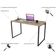 Kit Mesa Para Escritório com Estante 4 Prateleiras Industrial Form C01 120 cm Carvalho - Lyam Decor