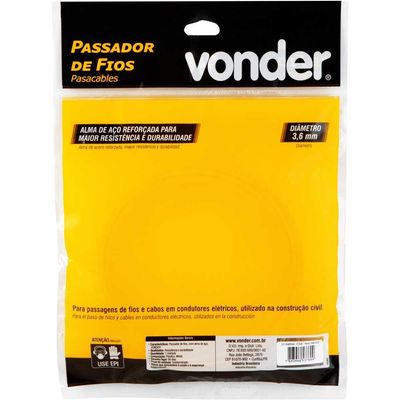 Passador De Fio 10 M(Com Alma Aco)Vonder