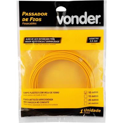 Passador De Fio 10 M(Com Alma Aco)Vonder