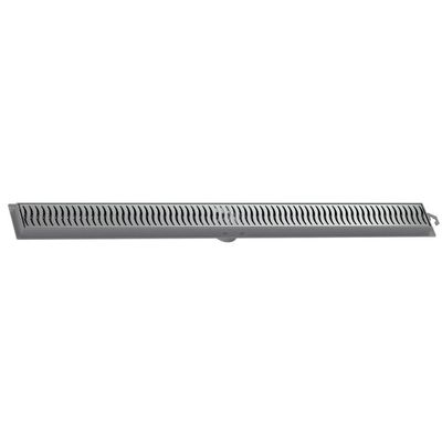 Ralo Linear Flat Grelha Cromada 70cm Com Bolsa - 100018912 - Tigre