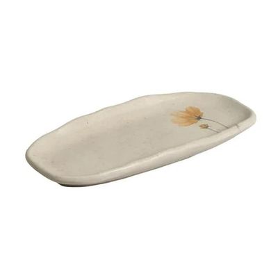 Conjunto de Travessas Oval Rasa Mini Porto Brasil Orgânico Campestre Cinza