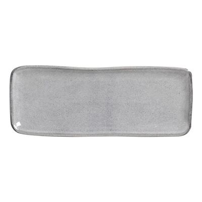 Conjunto de Travessas Retangulares Médias Orgânico Dust 33x13cm 4 Peças Porto Brasil Preto