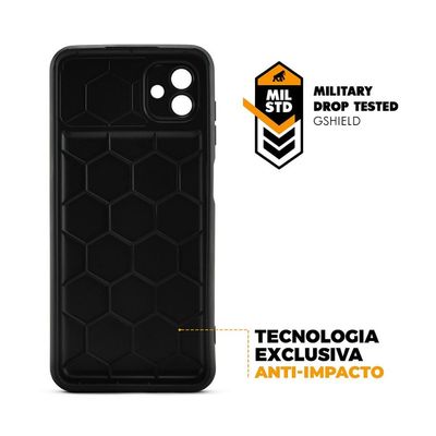 Capa para Samsung Galaxy A04 5G - Symetric Preta - Gshield