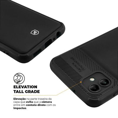 Capa para Samsung Galaxy A04 5G - Symetric Preta - Gshield