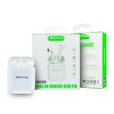 Earbuds - Fone de ouvido Sem Fio TWS - Verde
