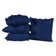 Almofadas Cheias Poppy 45cm X 45cm 04 Peças - Marinho - design resistente
