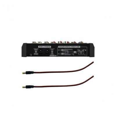 Mesa De Som Stetsom Stm1206 6 Canais 12v