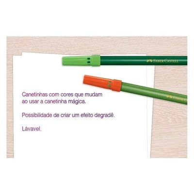 Canetinha Hidrográfica 150112mzf 10+2 Magic - Faber Castell