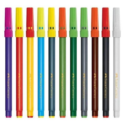 Canetinha Hidrográfica 150112mzf 10+2 Magic - Faber Castell