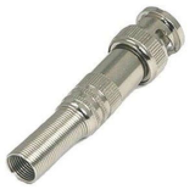 10 Conector Bnc Macho Com Mola Para Câmeras