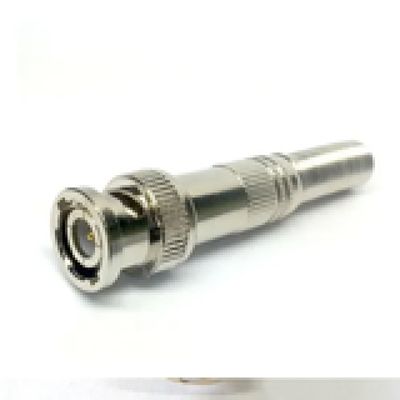 10 Conector Bnc Macho Com Mola Para Câmeras