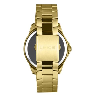 Relógio Lince Masculino Ref: Mrgm007l46 P1kx Casual Dourado