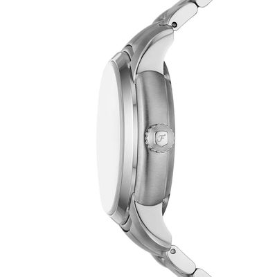 Relógio Fossil Masculino Ref: Me3262/1kn Automático Esqueleto Prateado