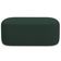 Kit 02 Puffs Decorativos Orgânicos Para Living Quarto 100cm Doha W01 Suede Verde Musgo - Lyam Decor