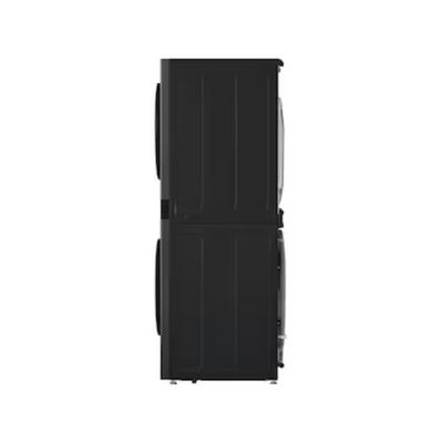 Lavadora e Secadora WK14BS6 WashTower 14kg TurboWash 360° AI ThinQ Black LG Inox / 110V