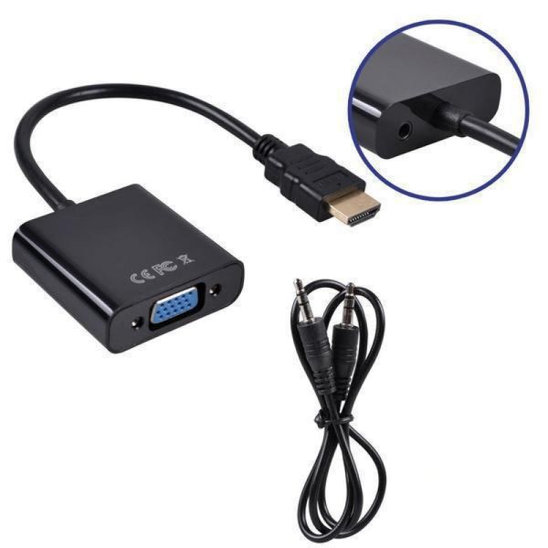Adaptador Conversor Hdmi Para Vga