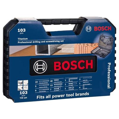 Kit De Acessórios 103 Peças - 2608594070000 - Bosch