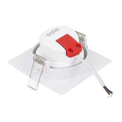 Spot Led Quadrado Direcionável Bivolt 3 Watts E 3000k - 9977 - Gaya