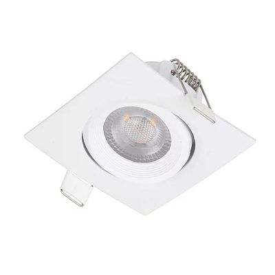 Spot Led Quadrado Direcionável Bivolt 3 Watts E 3000k - 9977 - Gaya