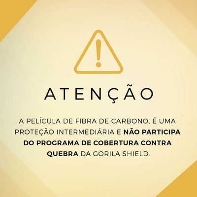 Película Traseira de Fibra de Carbono Transparente para Motorola Moto G5S Plus - Gorila Shield