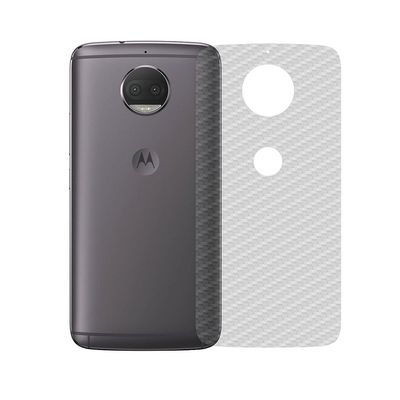 Película Traseira de Fibra de Carbono Transparente para Motorola Moto G5S Plus - Gorila Shield