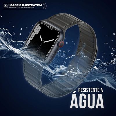 Pulseira para Apple Watch 42 / 44 / 45 / 46 / 49MM - Titanium Magnética - Gshield