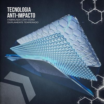 Película para iPhone 16 Plus - Ultra Glass - Preta - Gshield