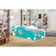 Cama Carro Fun Adesivada Patrulha Animal Solteiro