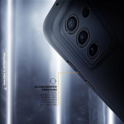 Capa Case Capinha Para Xiaomi Redmi Note 14 Pro Plus 5g - Stinger Preta - Gshield