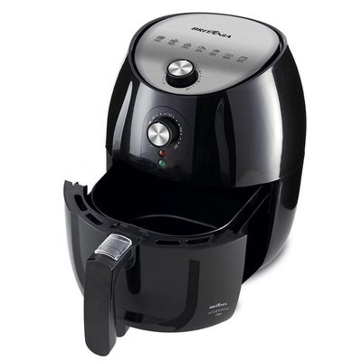 Air Fryer Britânia 4,1L 1500W Inox Sem Óleo BFR10PI 220V