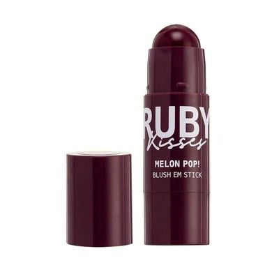 Ruby Kisses Blush Em Stick Melon 5g Cor: Plum Pop