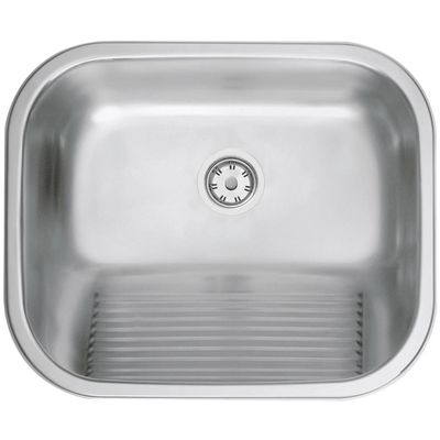 Tanque de Encaixe Tramontina Hera 30 L em Aço Inox Acetinado 50x40 cm