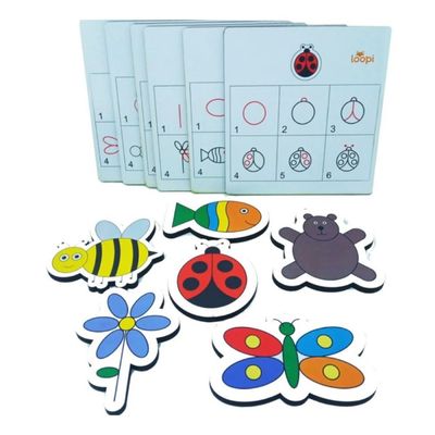 Jogo Primeiros Traços - T0052 - Loopi Toys