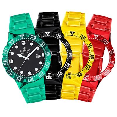 Relógio Champion Watch Ref: Cp31001d Troca Pulseiras