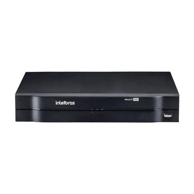 Kit 03 câmera de segurança full hd 1080p DVR 4 canais Intelbras mhdx com hd